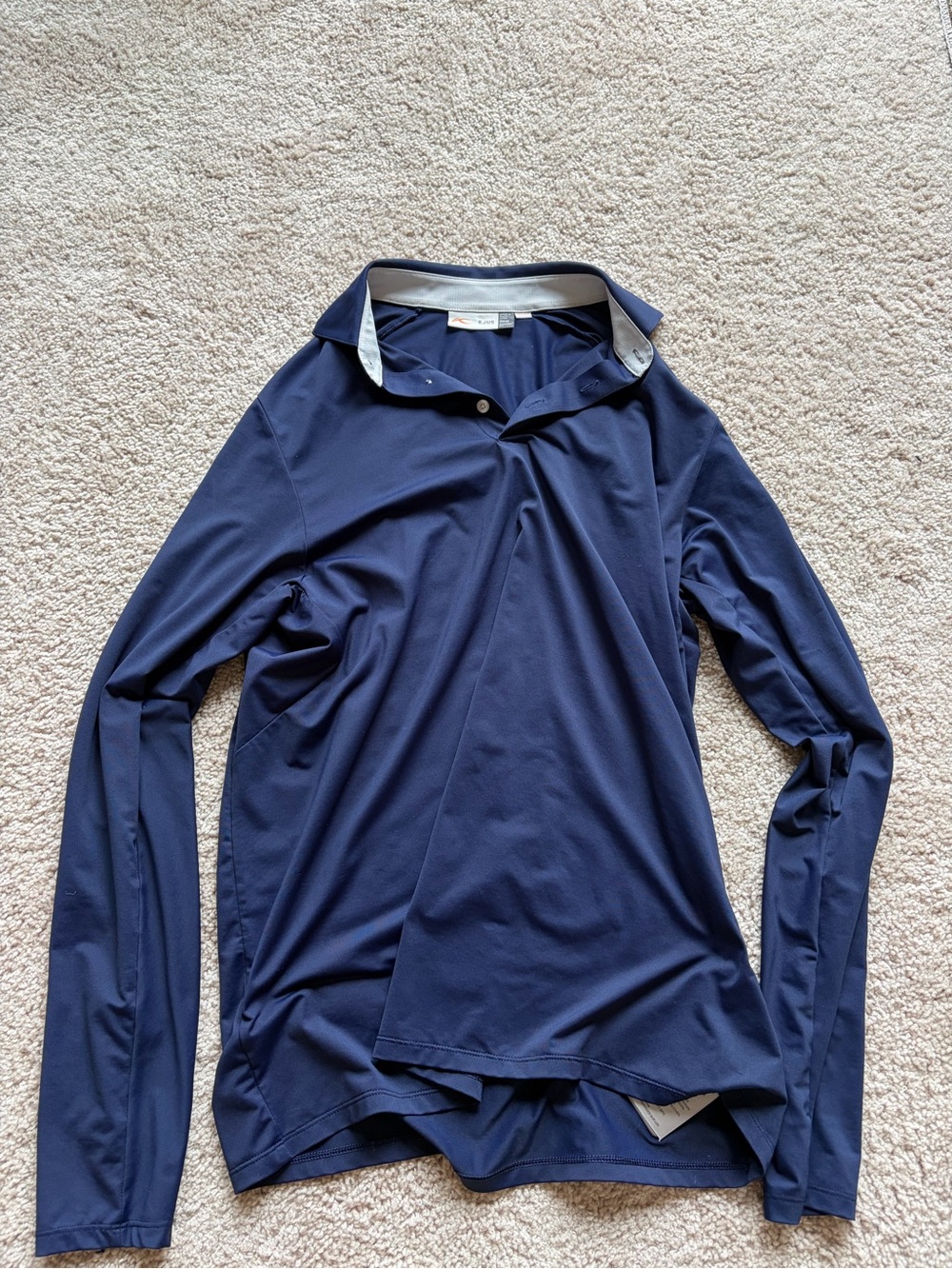 Kjus long sleeve golf shirt